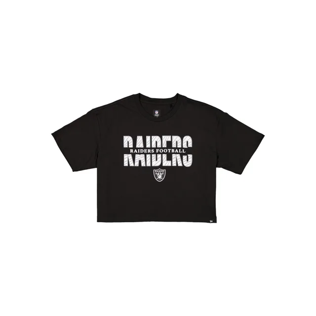 Las Vegas Raiders T-shirt court fendu pour femme