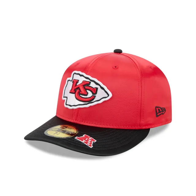 Just Caps Satin Kansas City Chiefs 59FIFTY Chapeau ajusté
