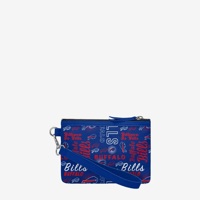 Buffalo Bills Bracelet imprimé avec logo répété de la collection Spirited Style