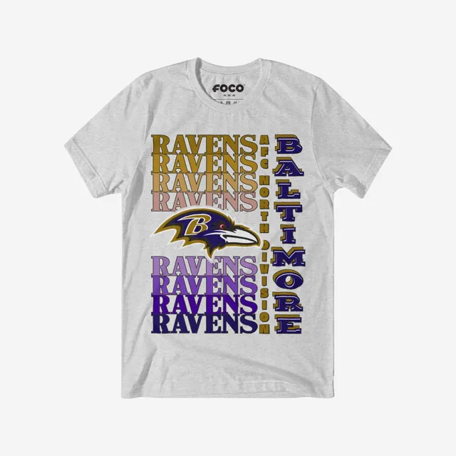 Baltimore Ravens T-shirt avec mot-symbole dégradé