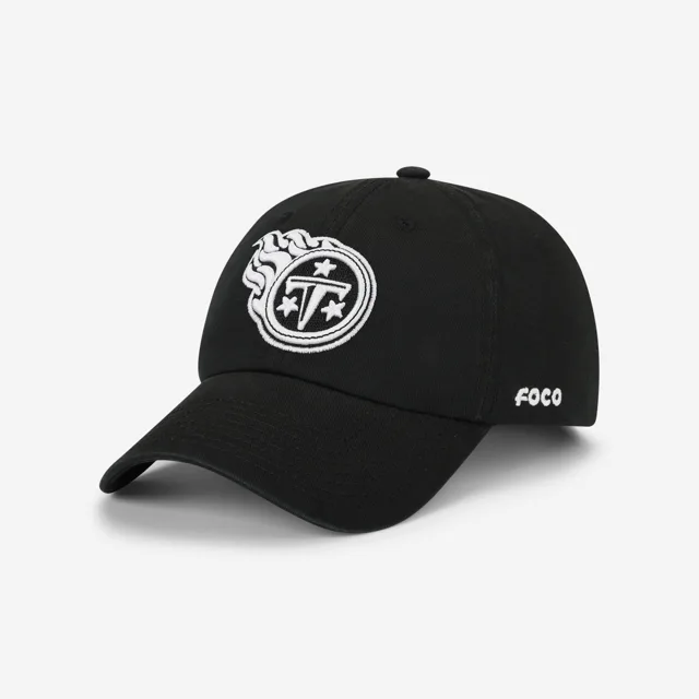 Casquette décontractée noire et blanche Tennessee Titans