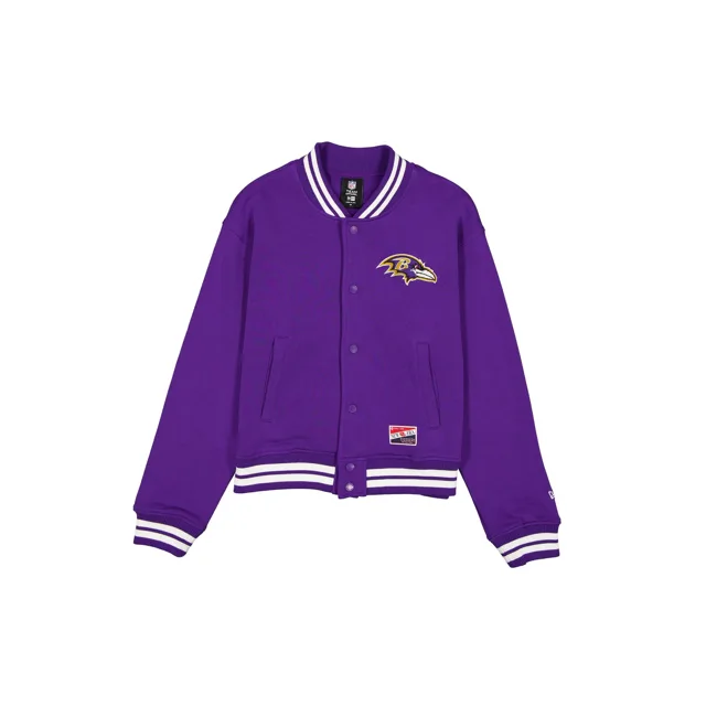 Baltimore Ravens Throwback Veste à bouton-pression pour femme