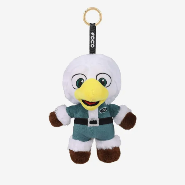 Philadelphia Eagles Porte-clés en peluche mascotte Père Noël avec breloque pour sac