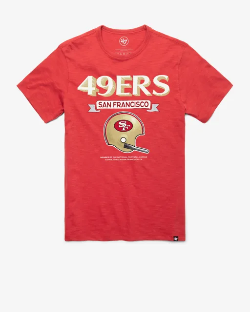 San Francisco 49ers T-shirt SCRUM HISTORIQUE LONGUE DURÉE '47