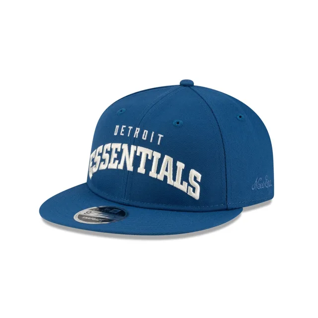 Detroit Lions Fear of God Essentials Casquette rétro Crown 9FIFTY Snapback