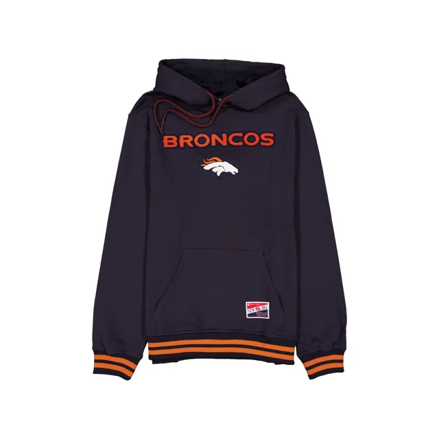 Denver Broncos Sweat à capuche avec logo en feutre