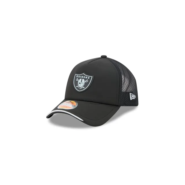 Las Vegas Raiders 2026 Sideline Casquette de camionneur 9FORTY APEX pour enfants