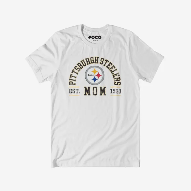 Pittsburgh Steelers T-shirt arqué maman