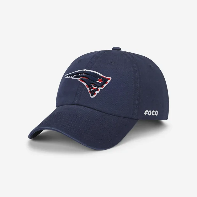 New England Patriots Casquette décontractée avec logo principal Americana